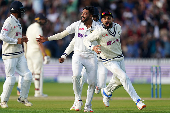Virat Kohli was jubilant after India's victory at Lord's | Getty
