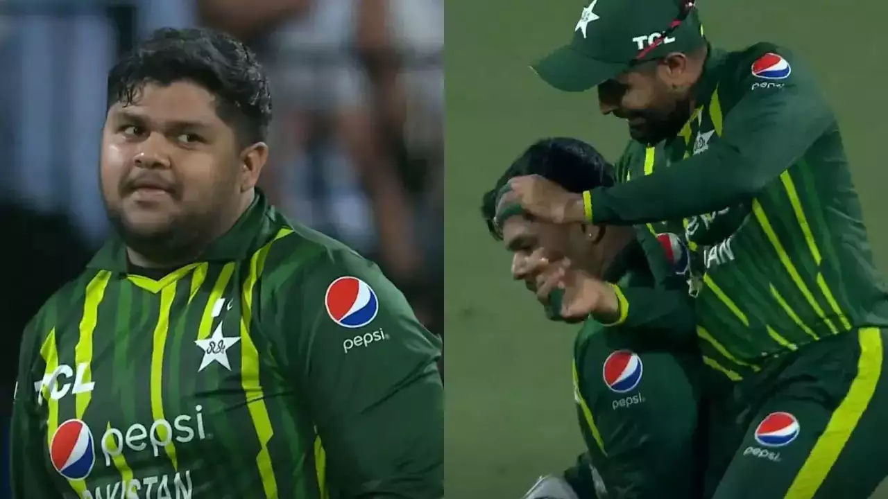 Azam Khan and Babar Azam's funny moment | X