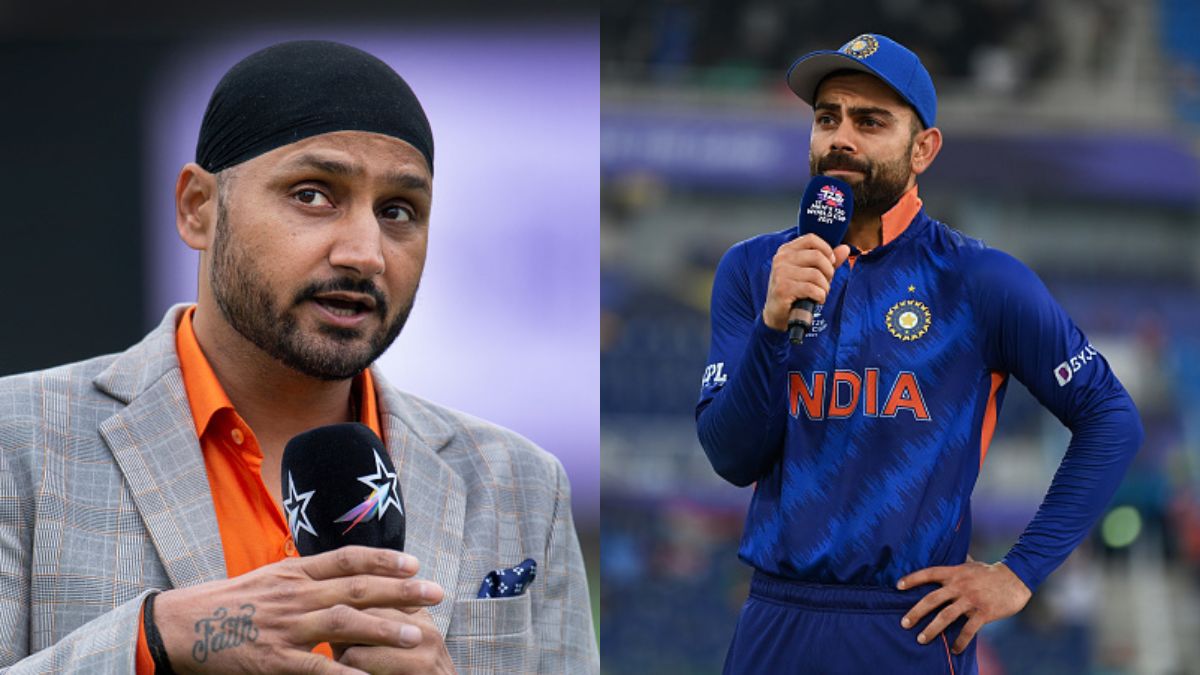 Harbhajan Singh and Virat Kohli | Twitter