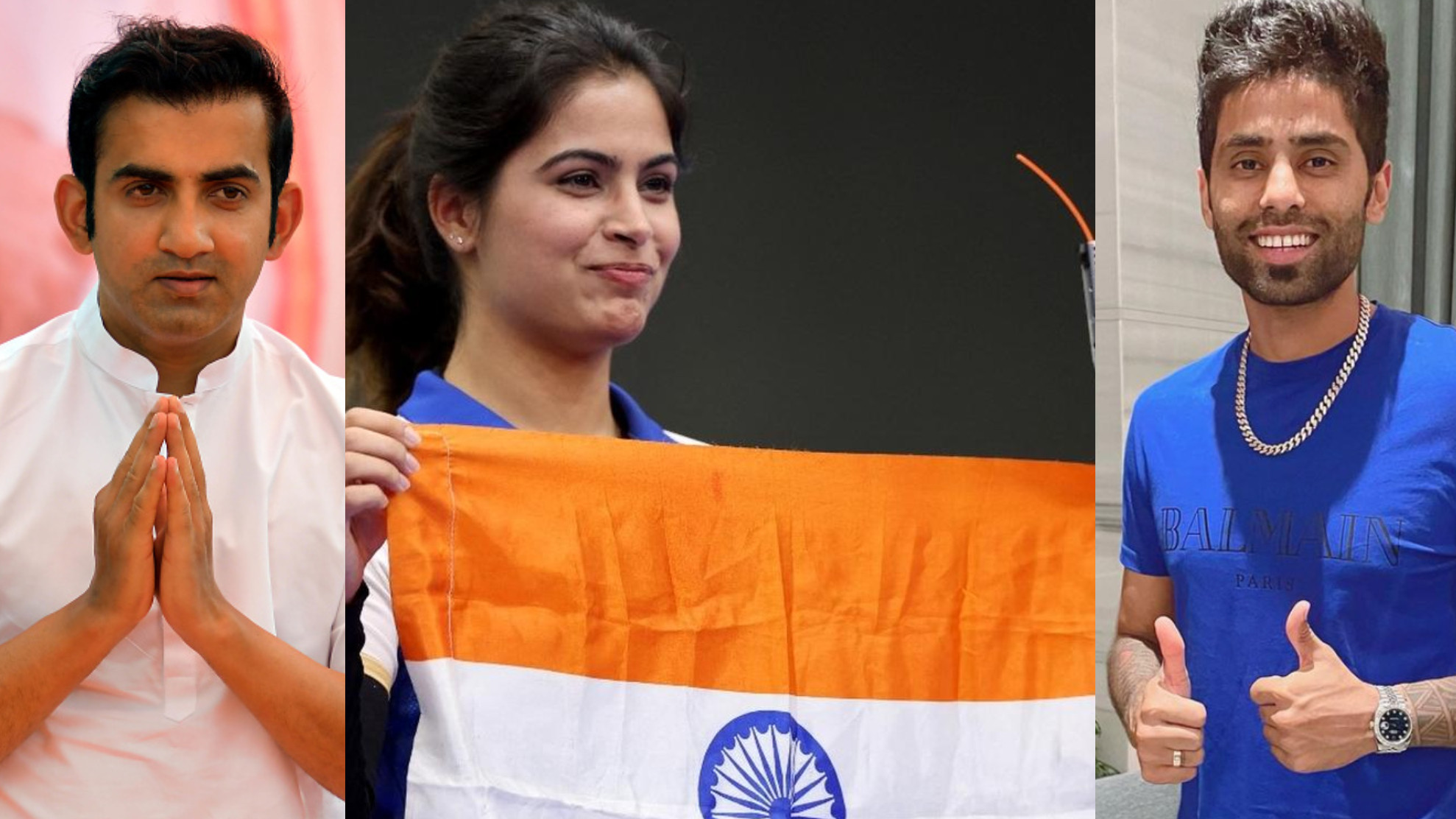 Indian cricket fraternity praises Manu Bhaker for bronze medal win in air pistol for India in Paris Olympics 2024