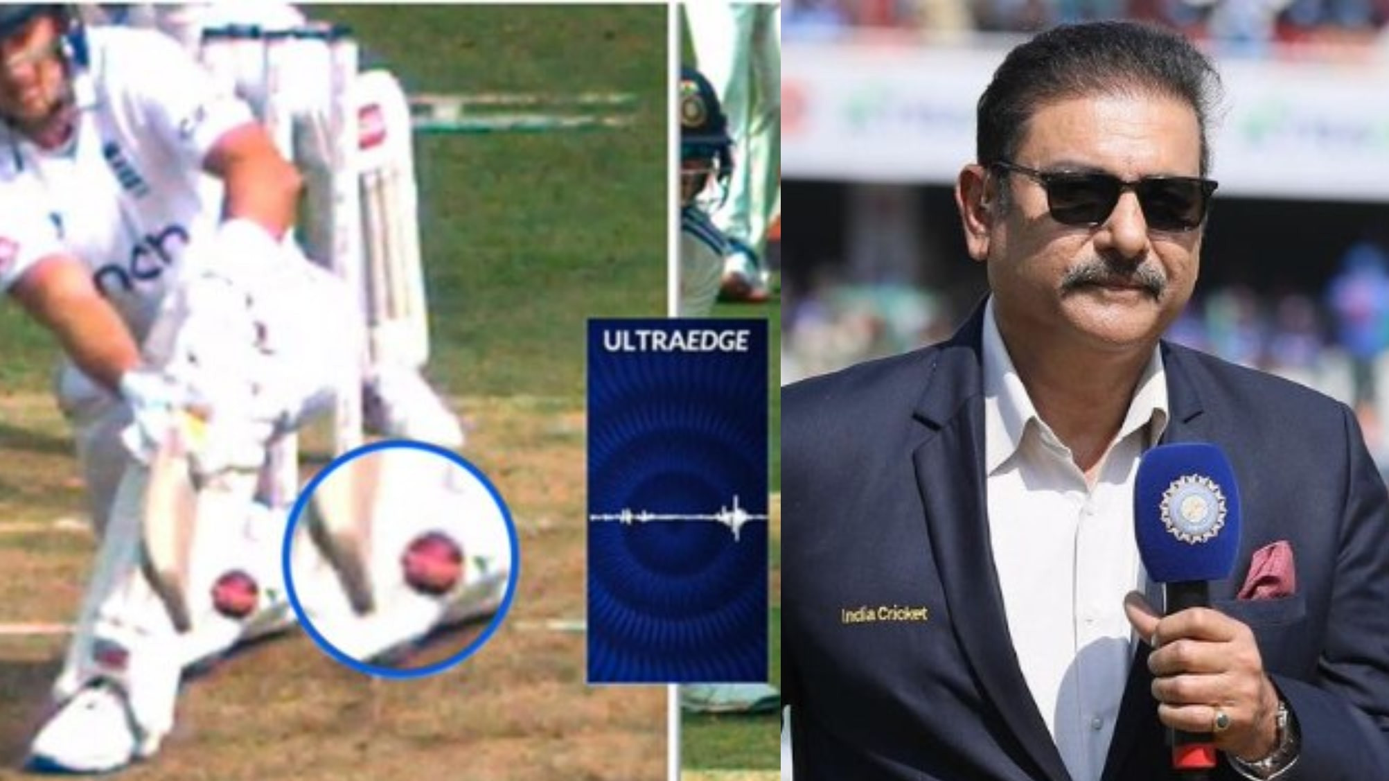 IND v ENG 2024: WATCH- Joe Root survives close DRS call due to ultraedge “malfunction”; furious Ravi Shastri reacts