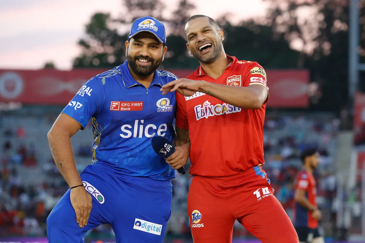 Rohit Sharma and Shikhar Dhawan | BCCI/IPL 