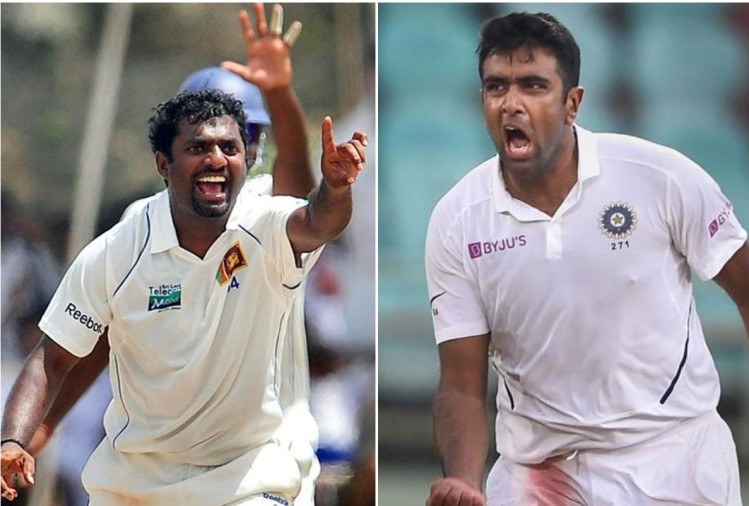 Ravichandran Ashwin and Muttiah Muralitharan | Twitter