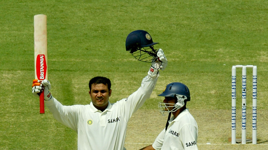 Virender Sehwag scored two triple Test hundreds | AFP