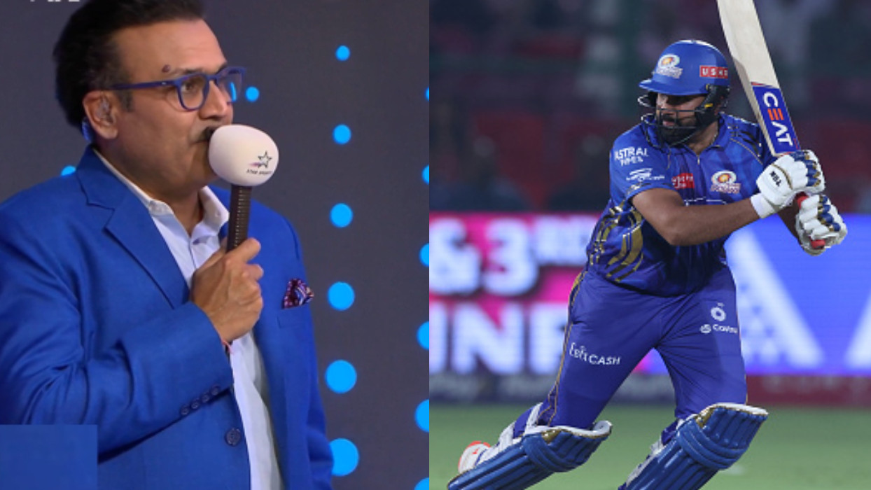 IPL 2025: WATCH- “Is bahane wo powerplay ke baad..”- Virender Sehwag’s cheeky jibe at MI’s Rohit Sharma