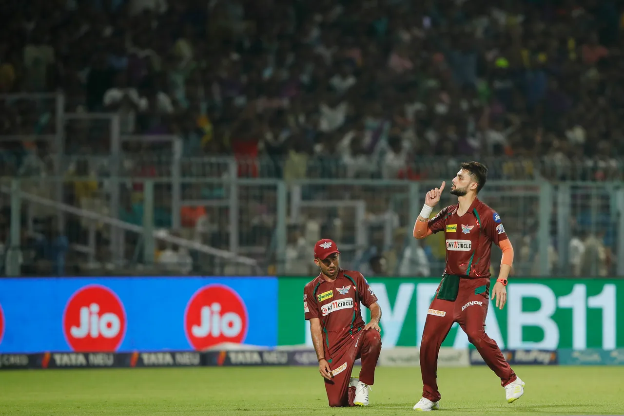 Naveen-ul-Haq's gesture at Eden Gardens | BCCI/IPL 