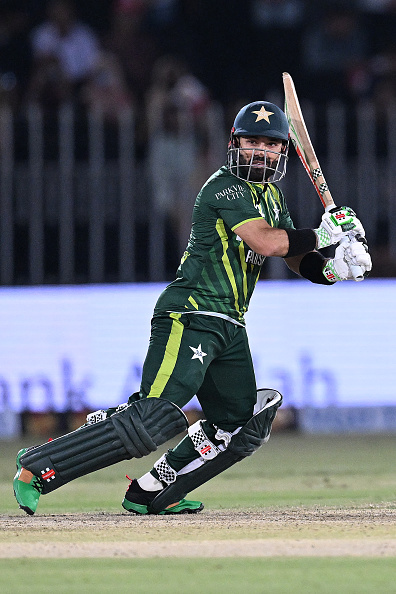 Mohammad Rizwan became the second Pakistani to 3000 T20I runs | Getty