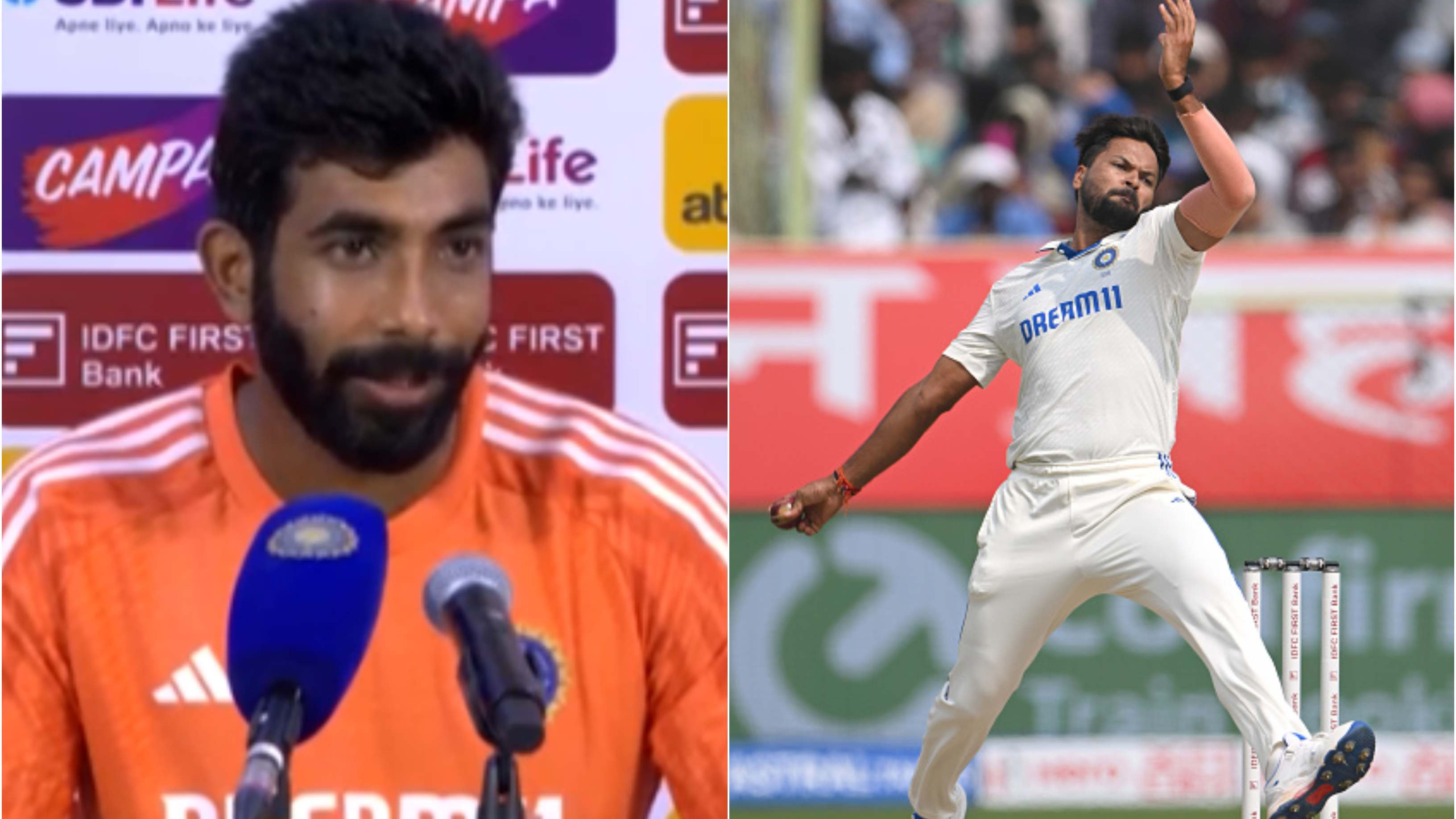 IND v ENG 2024: “That can happen to anyone,” Jasprit Bumrah defends Mukesh Kumar's lacklustre show in Vizag Test