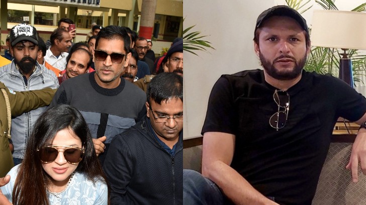 IPL 2020: Shahid Afridi condemns threats at MS Dhoni and his family members