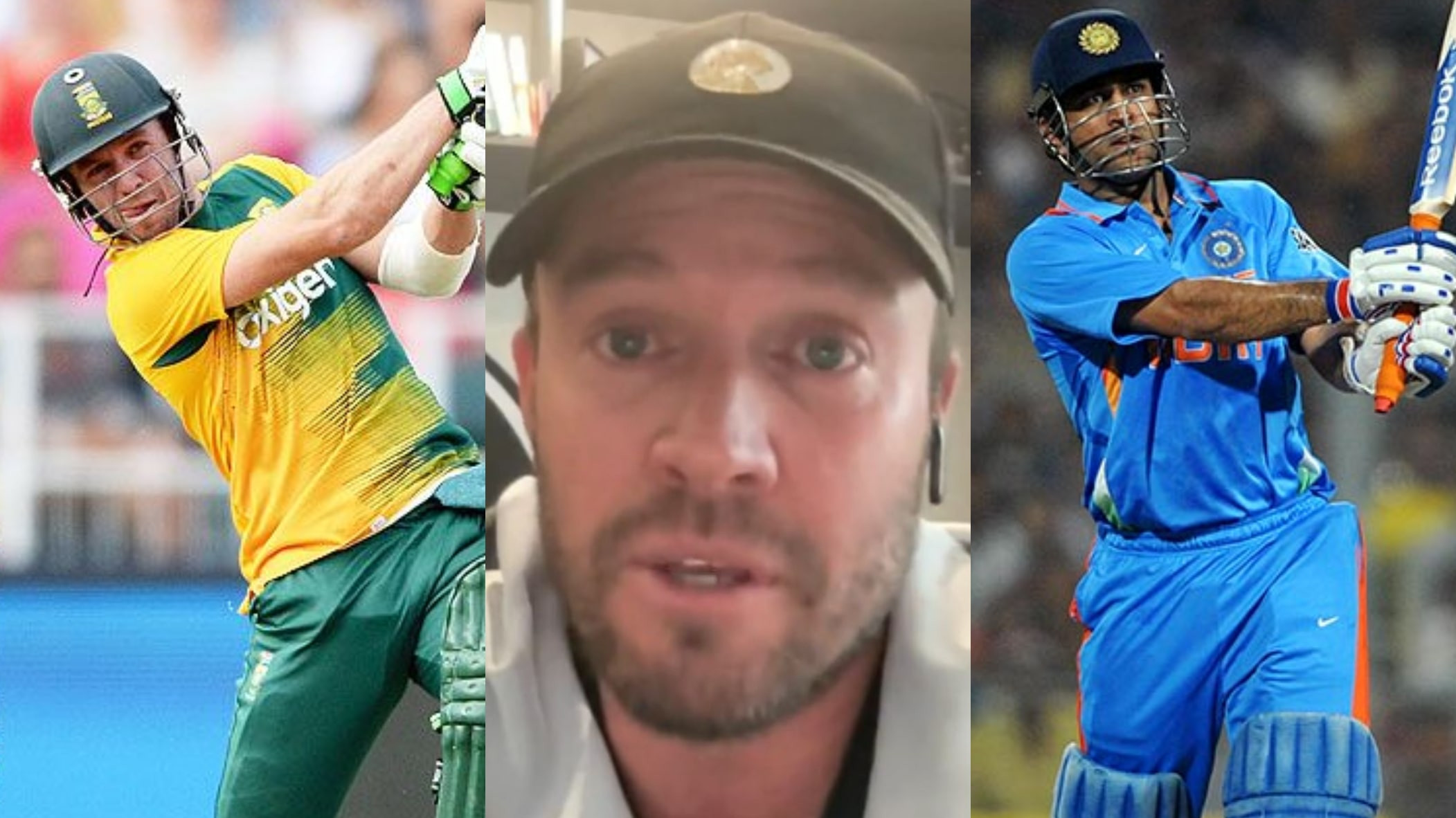 'Definitely MS Dhoni..'- AB de Villiers settles the debate for the best finisher