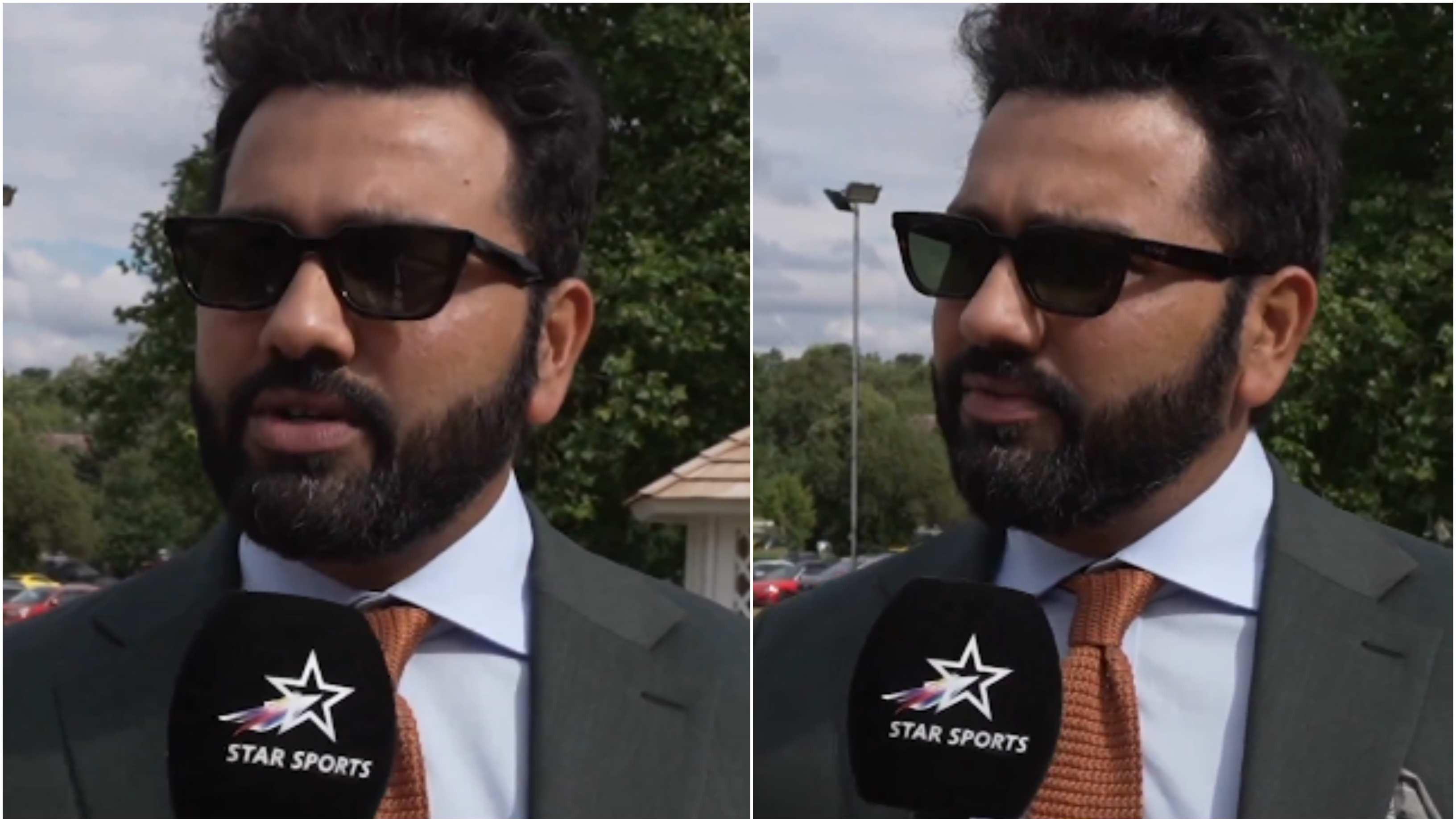 WATCH: “I don't want to pick sides because…,” Rohit Sharma refuses to name winner of Wimbledon 2024 final