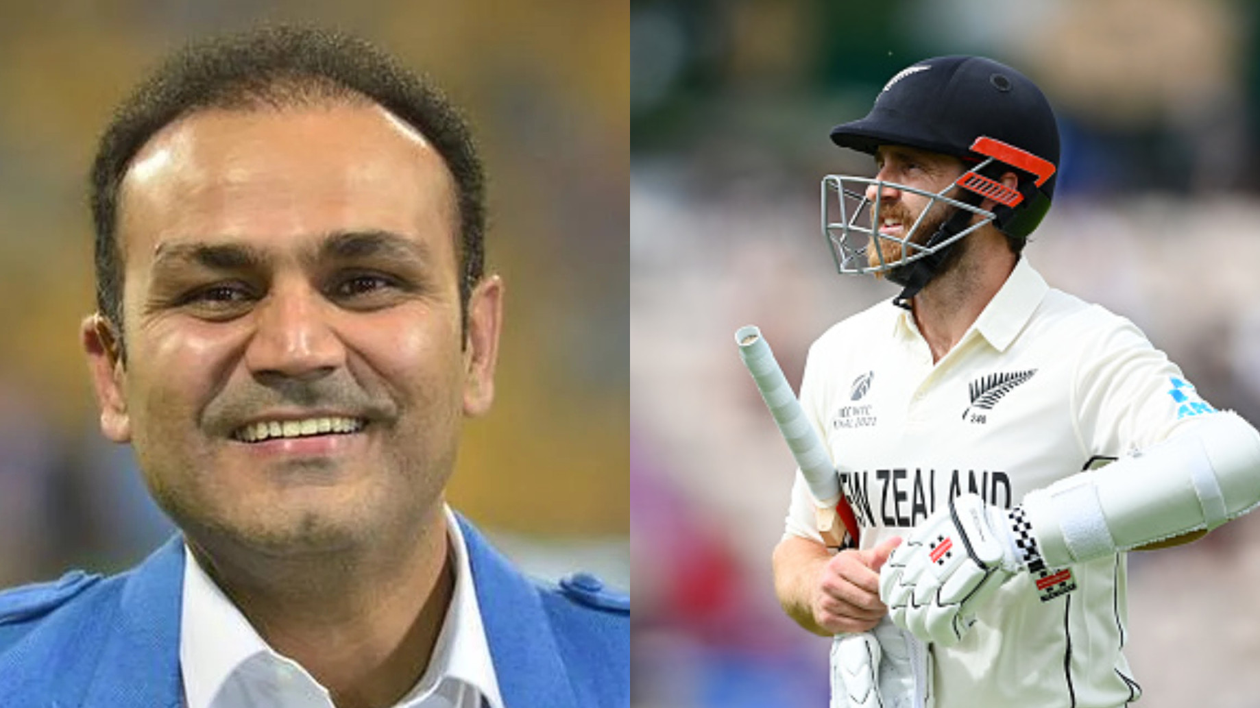 Virender Sehwag takes a funny dig at Kane Williamson’s slow knock in WTC 2021 Final