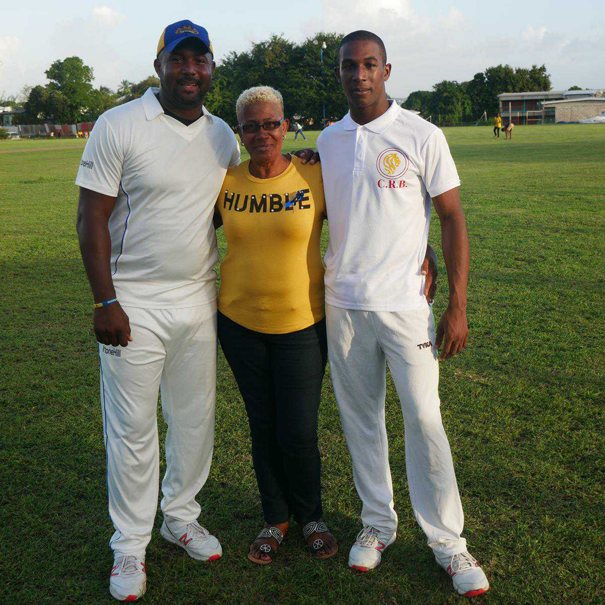 Dwayne and Kemar Smith with their mother Lorraine