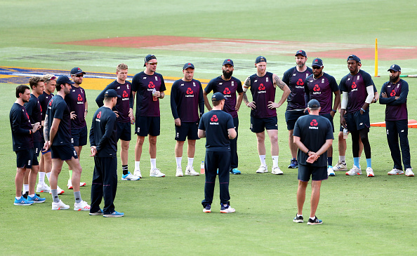 England Cricket team at their training session ahead of first T20I against India | Getty 