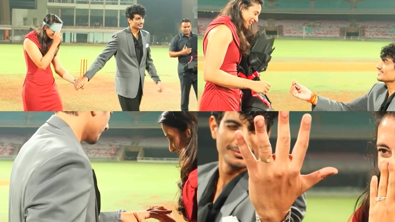 Smriti Mandhana and Palash Muchhal get engaged | Instagram