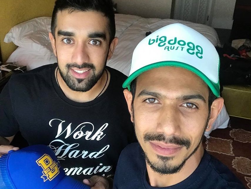 Tabraiz Shamsi and Yuzvendra Chahal | Instagram