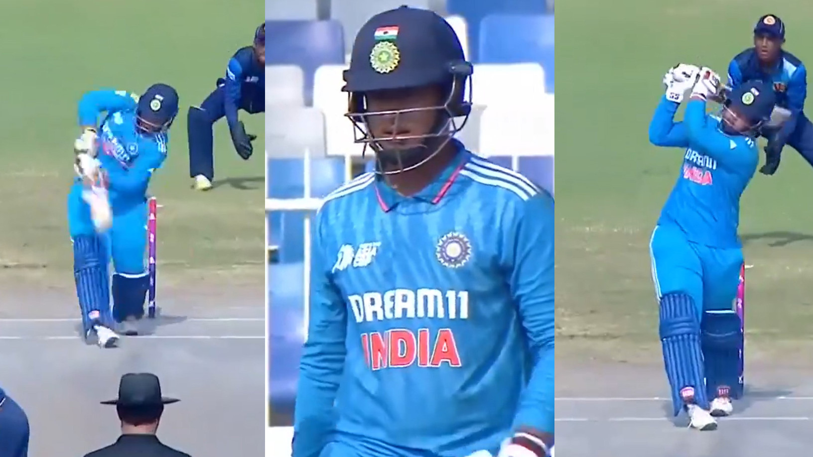 WATCH- Vaibhav Suryavanshi hammers 3 sixes, one four in 31-run over; India qualifies for U19 Asia Cup final