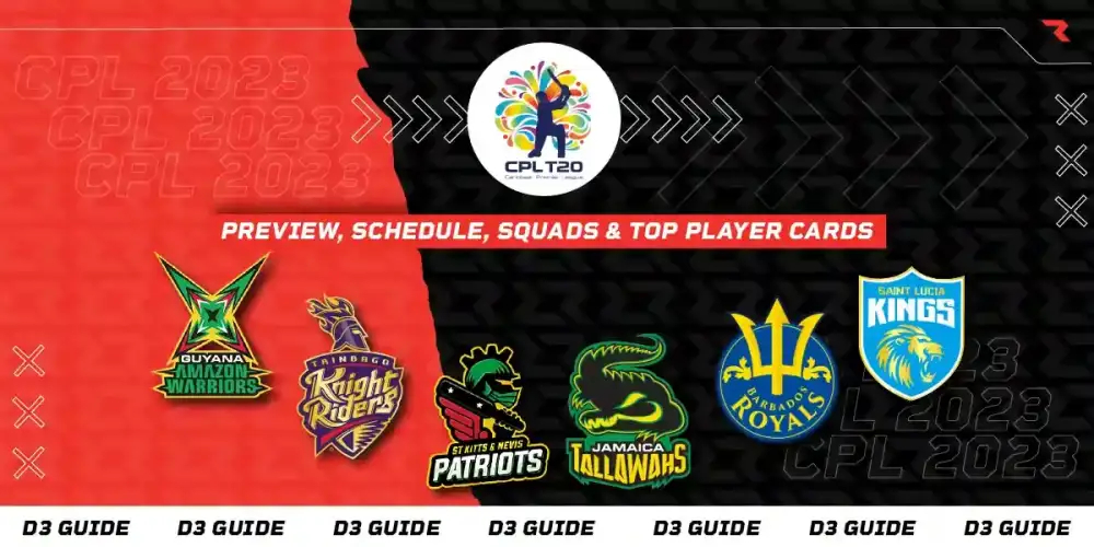 Caribbean Premier League (CPL) 2023: Preview, Schedule, Squads & Top Player Cards