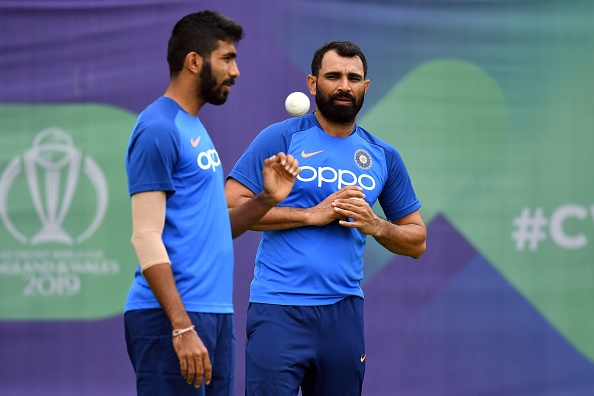 Jasprit Bumrah and Mohammad Shami | Getty