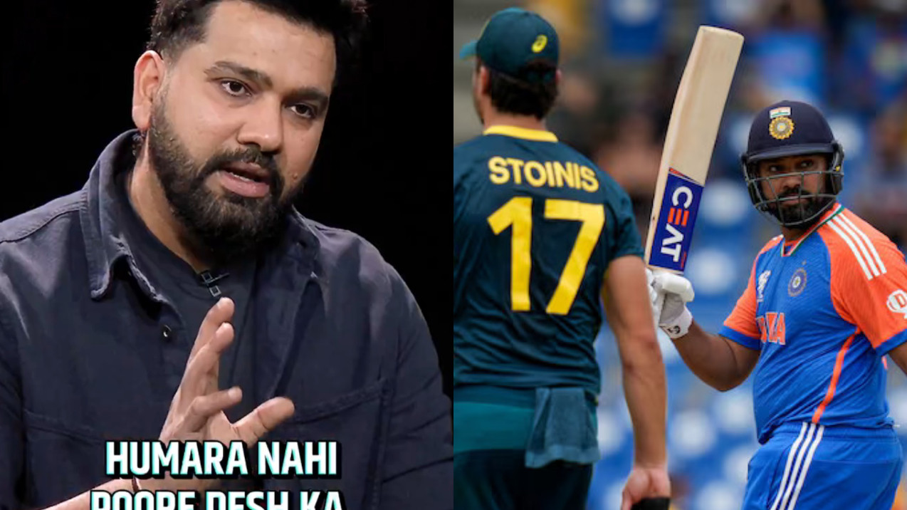 WATCH- ‘Inhone hamara aur poore desh ka 19 Nov kharaab kiya tha’- Rohit Sharma on his revenge knock v Australia in T20 WC