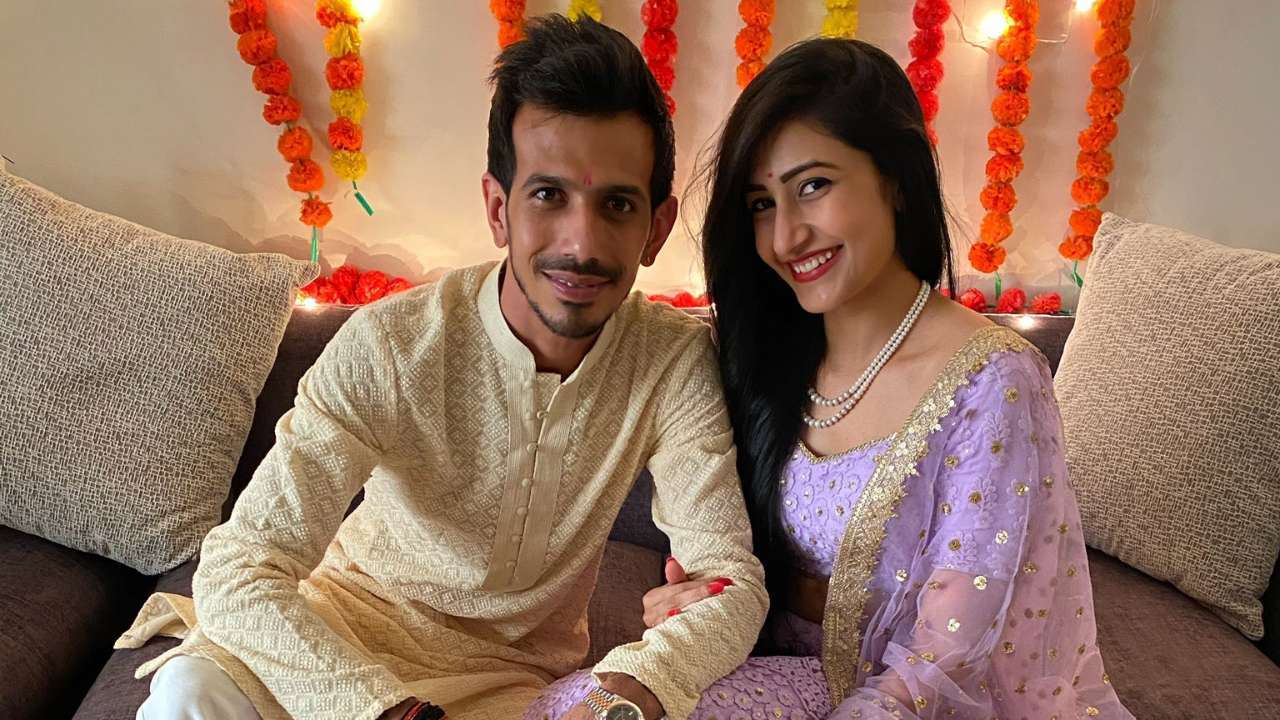 Yuzvendra Chahal with wife Dhanashree Verma | Instagram