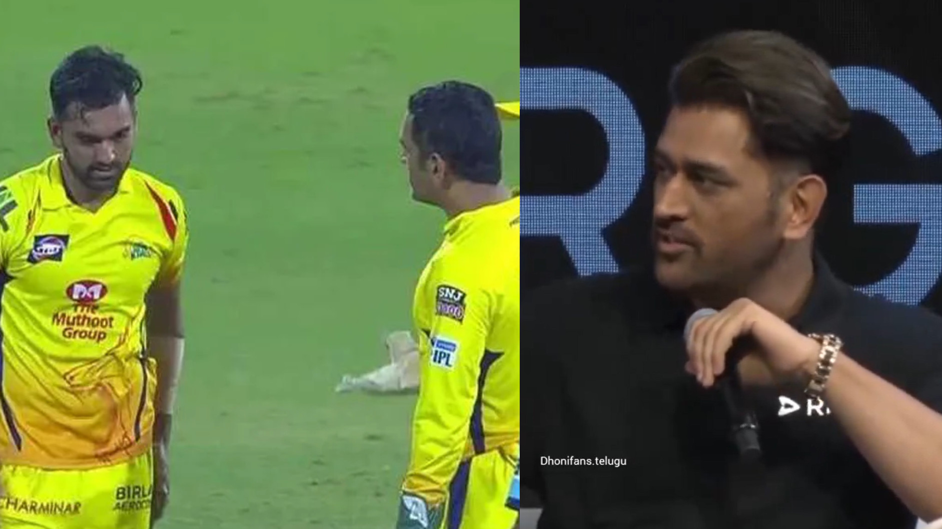 WATCH- MS Dhoni recalls how Deepak Chahar’s stubbornness once led to him losing his cool