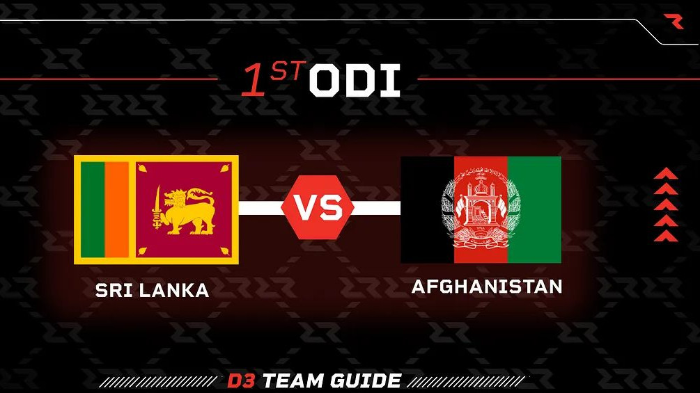 Sri Lanka vs Afghanistan 1st ODI | D3 Guide