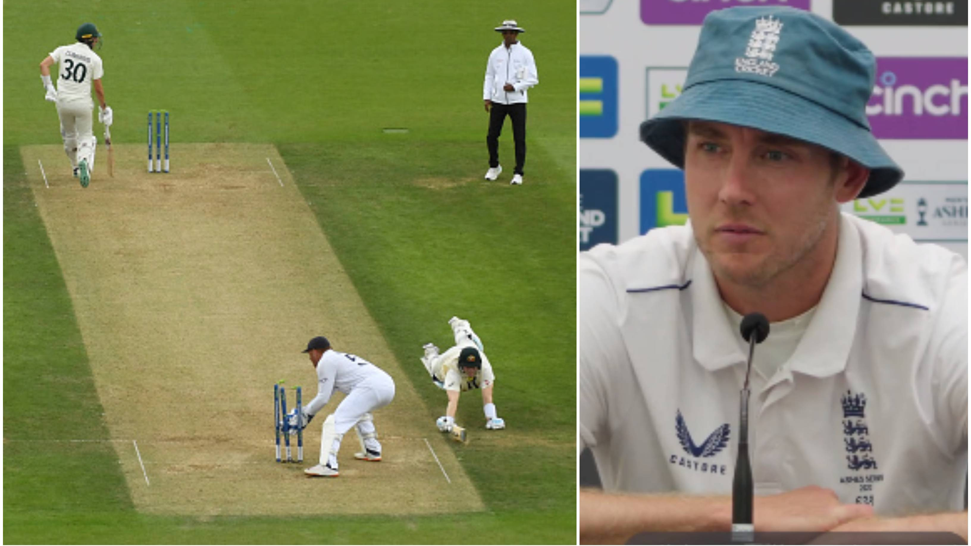 Ashes 2023: WATCH – “Kumar said to me if it was zing bails…,” Broad reveals chat with umpire as Smith survives run out