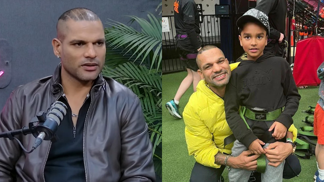 WATCH- “I manifest and speak to him spiritually”- Shikhar Dhawan on how he stays in touch with his son