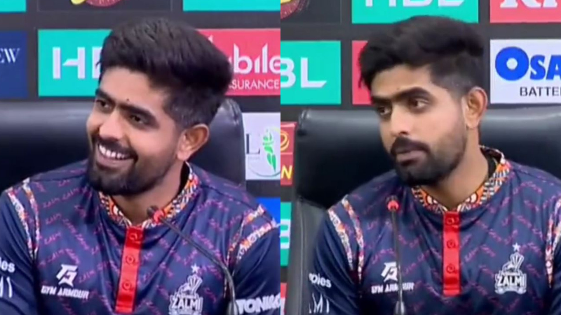 PSL 2023: WATCH- “Kya karein, ro kar mile unhein?”- Babar Azam’s hilarious reply on greeting rival captains with smile