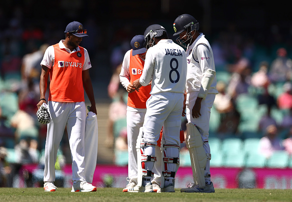 Ravindra Jadeja sustained the injury during the third Test in Sydney | Getty