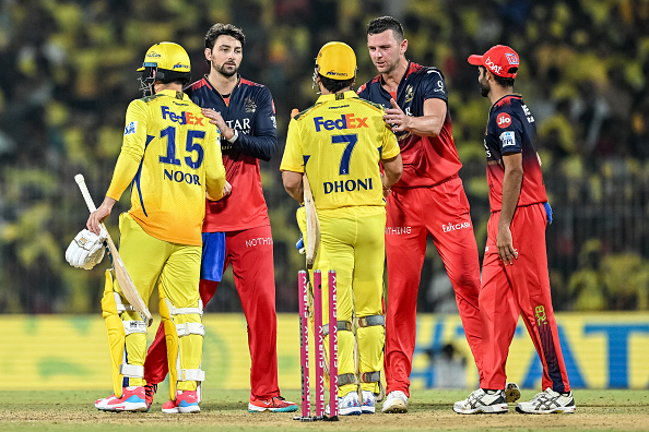 RCB outplayed CSK at Chepauk | Getty