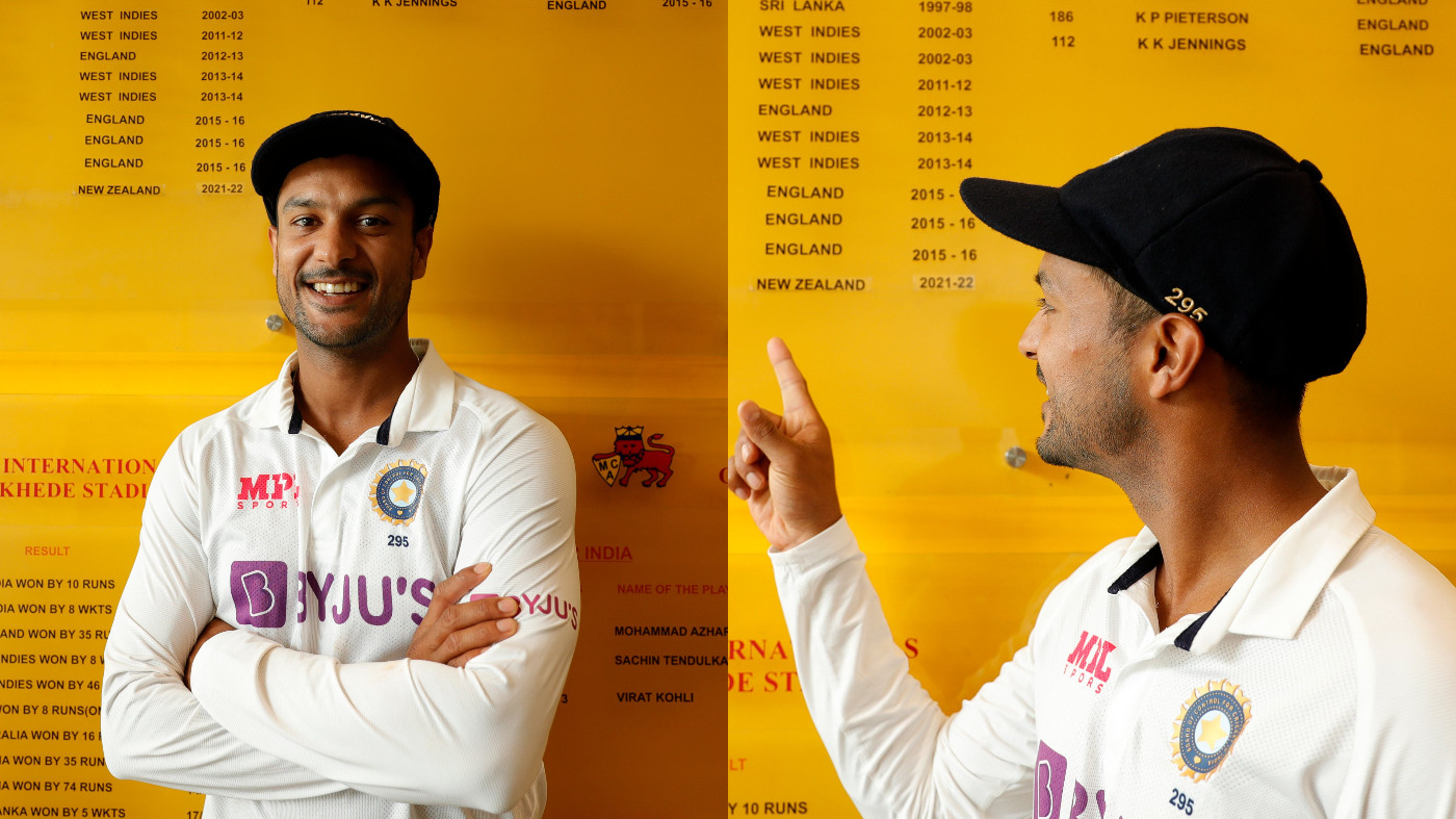 IND v NZ 2021: Mayank Agarwal delighted as his name inscribed on the Wankhede Honours Board