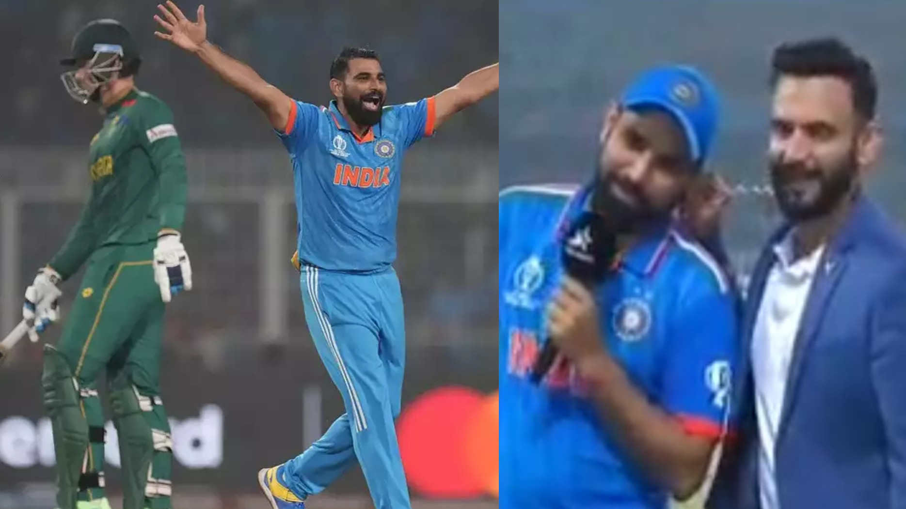 CWC 2023: “Har bar 400 paar karne waalon ka haal dekho”- Mohammad Shami’s dig at South Africa after 83 all out