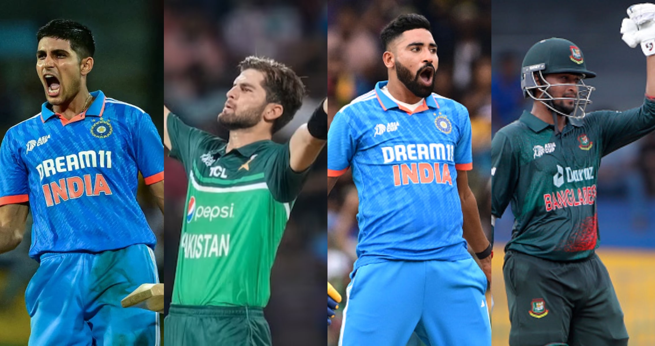 COC Best XI of Asia Cup 2023  | Getty