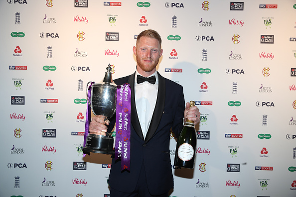Ben Stokes at Professional Cricketers' Association in London | Getty