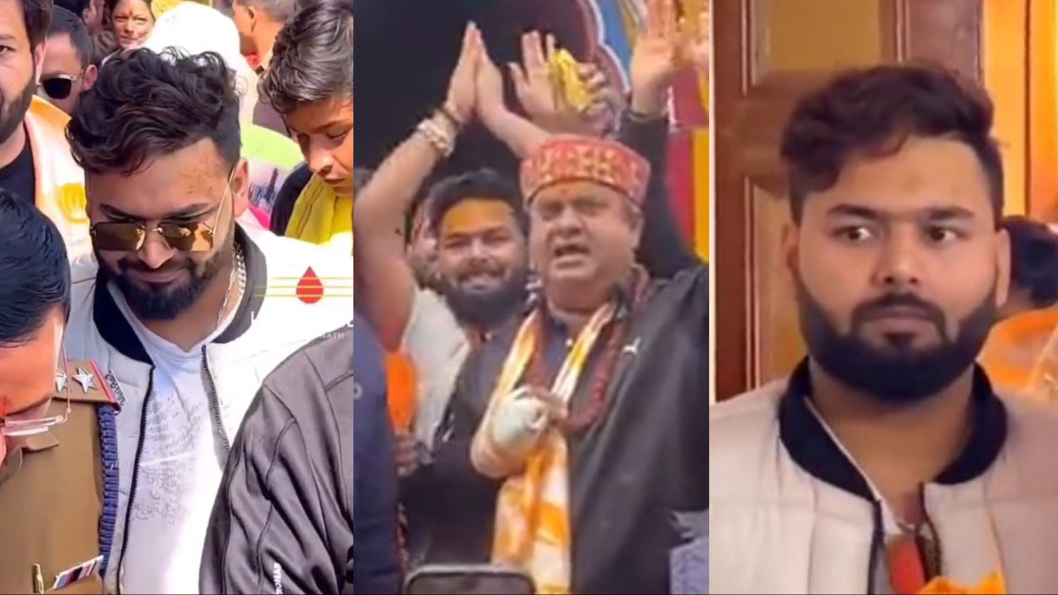 WATCH- Rishabh Pant celebrates his 26th birthday by visiting Badrinath and Kedarnath shrines; Indian cricketers wish him