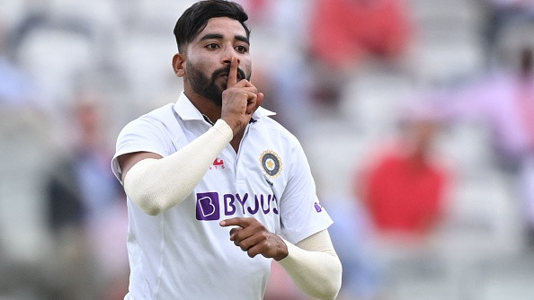 ENG v IND 2021: Mohammed Siraj opens up about his 'finger on lips' celebration style