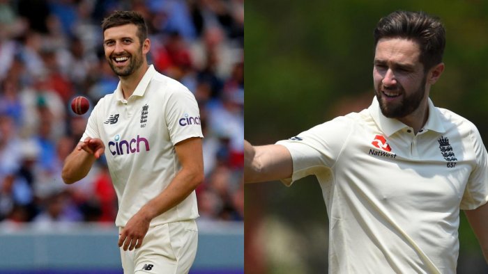 Mark Wood and Chris Woakes | Twitter