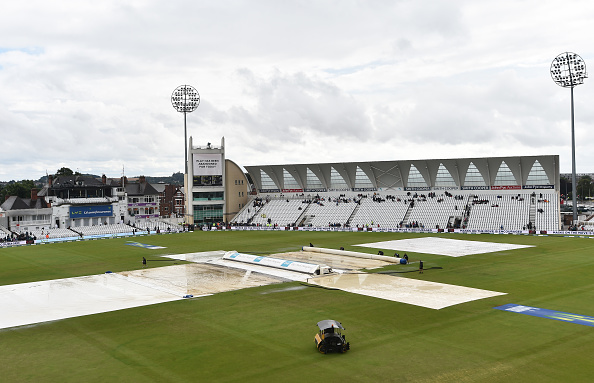 The first Test was affected by rain | GETTY 