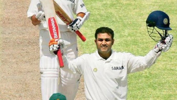 Laxman paid tribute to Sehwag for his fearless Test batting | Twitter