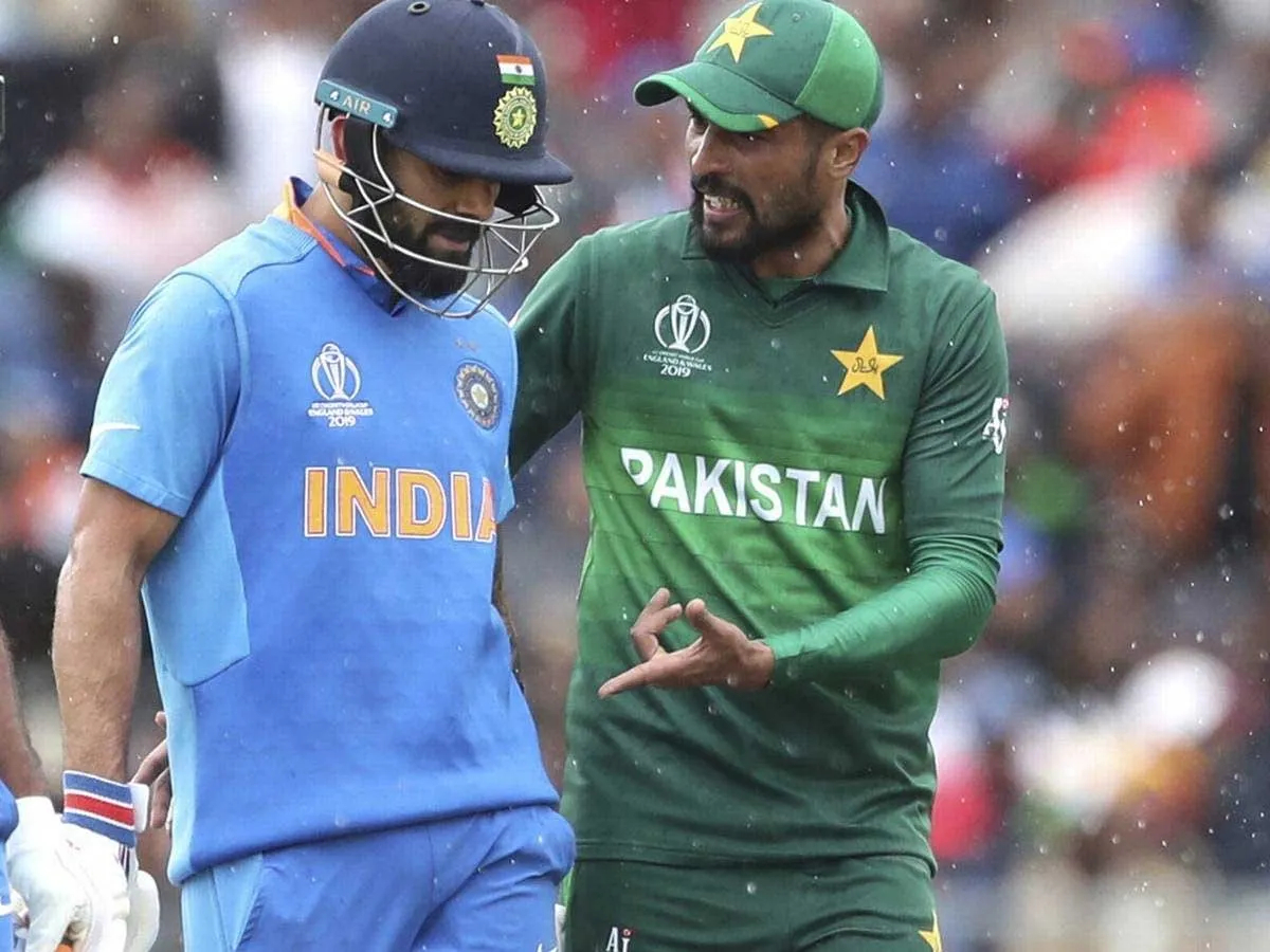 Virat Kohli and Mohammad Amir | Twitter