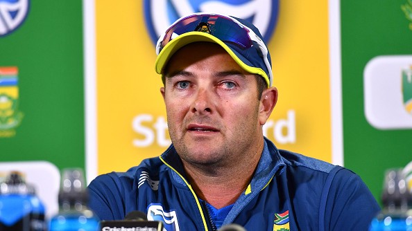 Mark Boucher feels, South Africa needs rebuilding in Tests