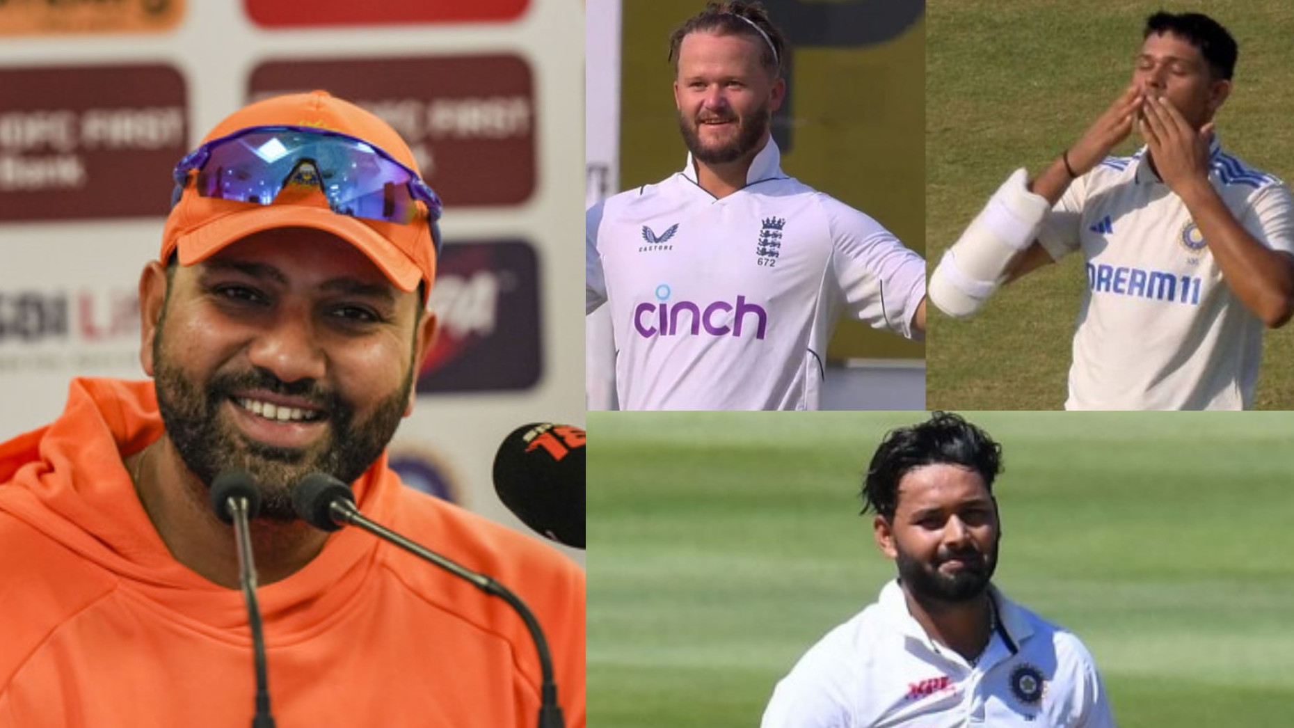 IND v ENG 2024: ‘Jaiswal learning from Duckett? He didn't see Rishabh Pant play'- Rohit Sharma plays down Bazball hype