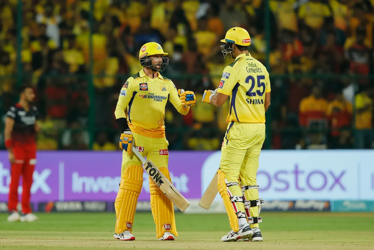 Devon Conway and Shivam Dube were the top-scorers for CSK | BCCI-IPL