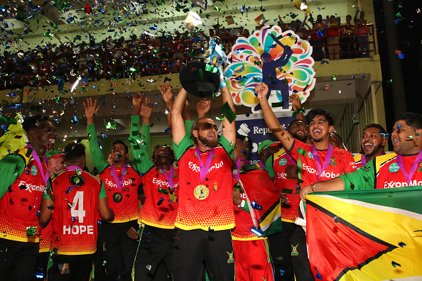 Guyana Amazon Warriors won the CPL 2023 season | Getty