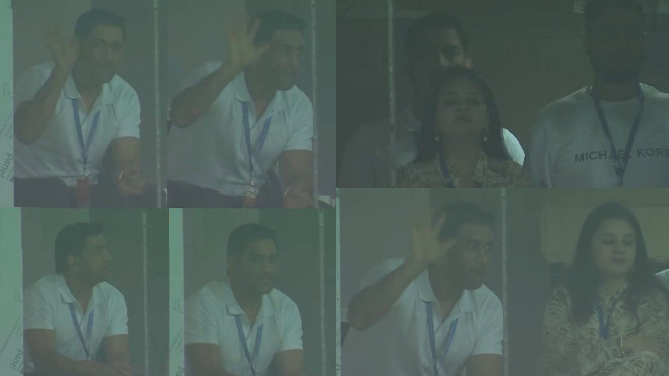 IND v NZ 2023: WATCH- MS Dhoni waves to Ranchi crowd as he attends 1st T20I with wife Sakshi
