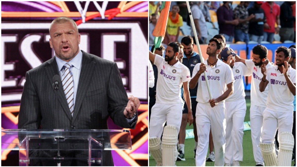 AUS v IND 2020-21: Triple H lauds Team India, says 