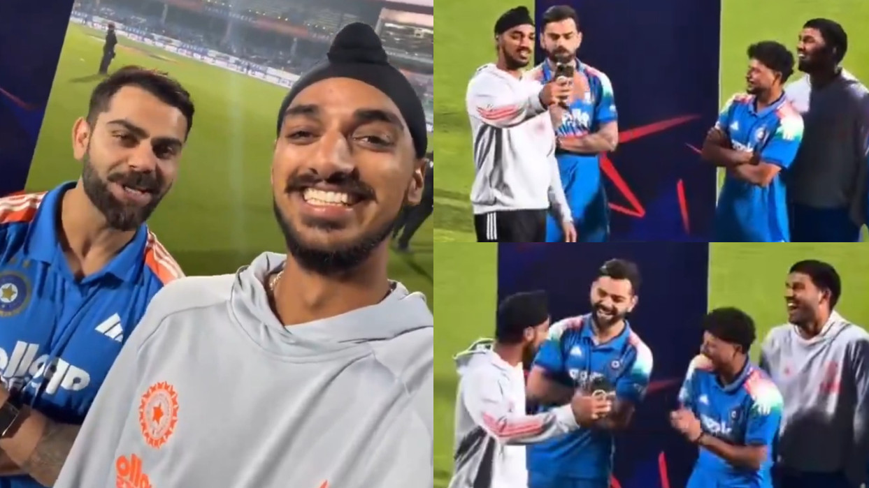 IND v SA 2025: WATCH- Virat Kohli and Arshdeep Singh film viral ‘century pakki thi’ reel; Kuldeep and Jurel laugh in BTS video