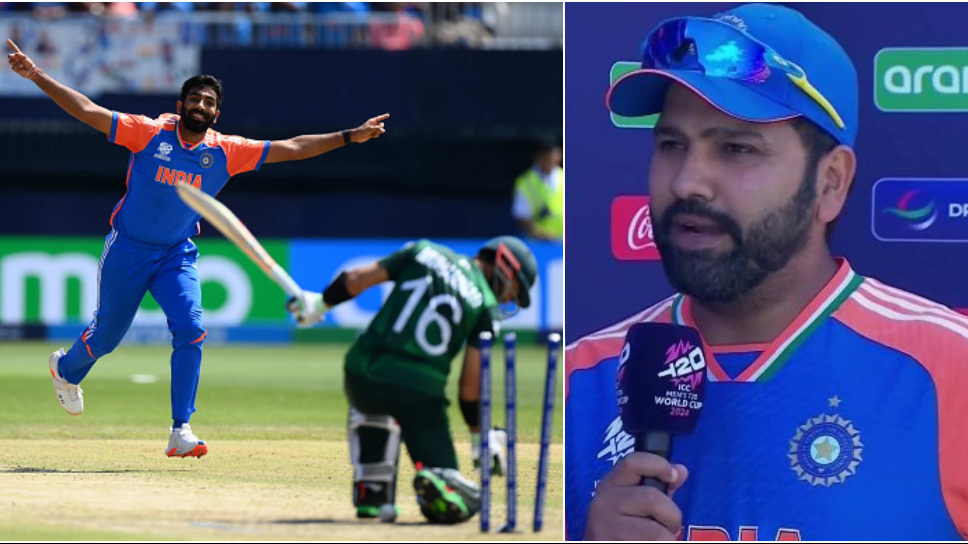 “I'm not going to talk too much about him”: Rohit Sharma in awe of Jasprit Bumrah’s ‘genius’ against Pakistan